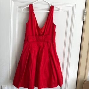 Betsey Johnson Red Bow Dress